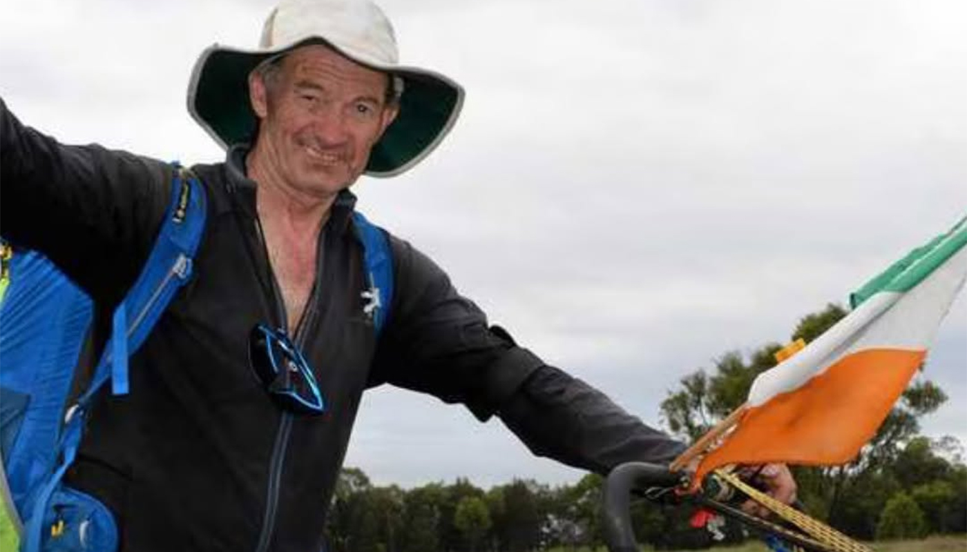 Irlandezul Tony Mangan a finalizat o călătorie de 50.000 de kilometri prin 41 de țări