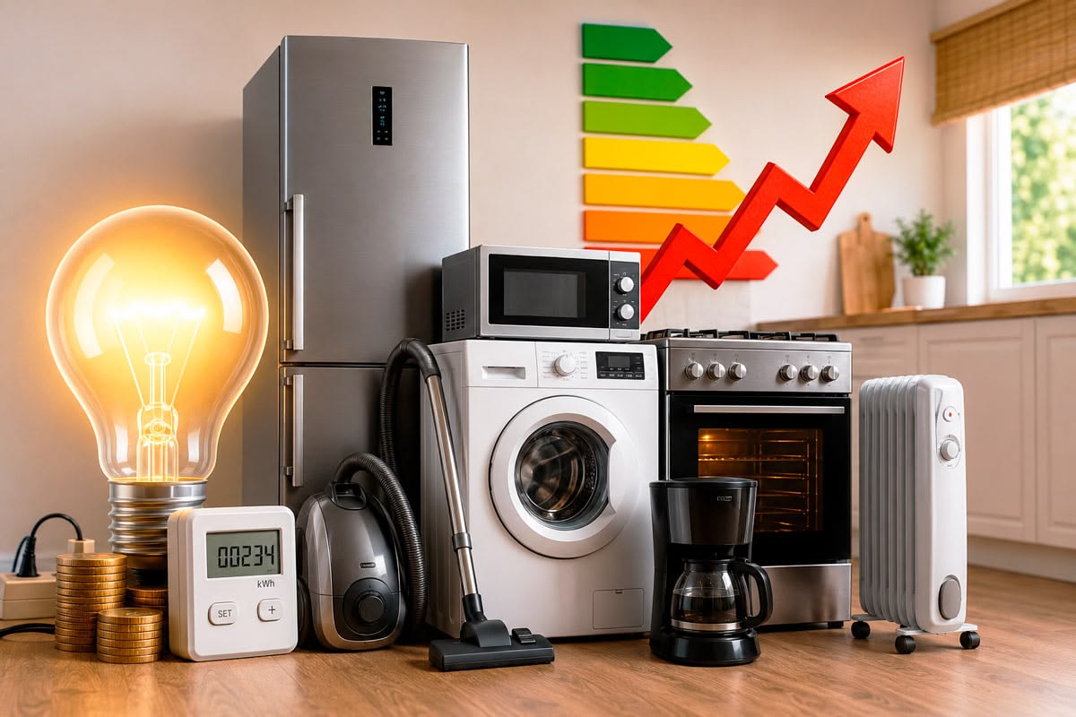 Care sunt electrocasnicele care cresc cel mai mult factura la energie electrică în locuință