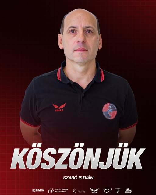 István Szabó părăsește banca tehnică a echipei FK Csíkszereda din Superliga