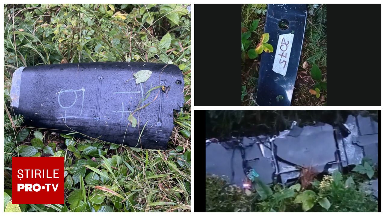 O dronă s-a prăbușit în județul Suceava după ce a intrat în spațiul aerian al României