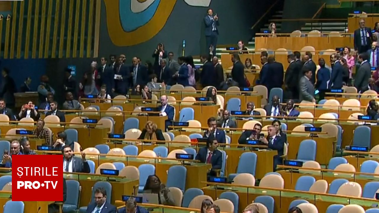 Benjamin Netanyahu a atacat liderii mondiali la ONU: „Dacă mai există lași morali, vă rog să plecați acum”