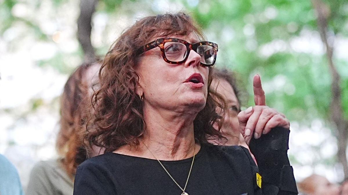 Susan Sarandon a fost arestată la New York în timpul unui protest împotriva lui Netanyahu