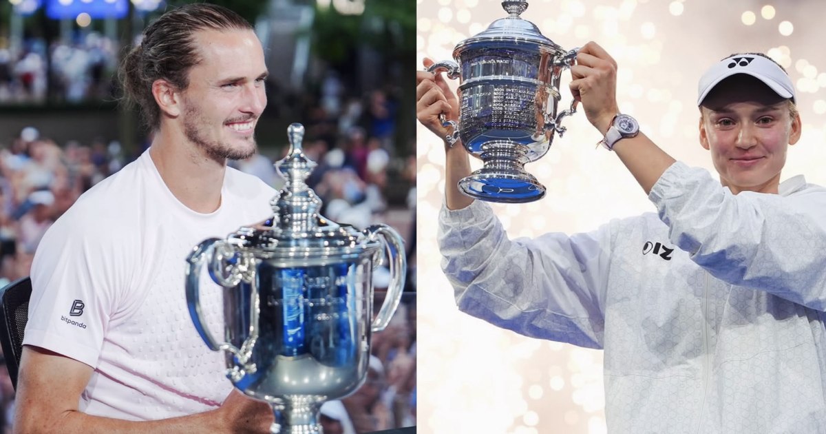 US Open 2026: Alexander Zverev și Elena Rybakina au câștigat trofeele de la New York