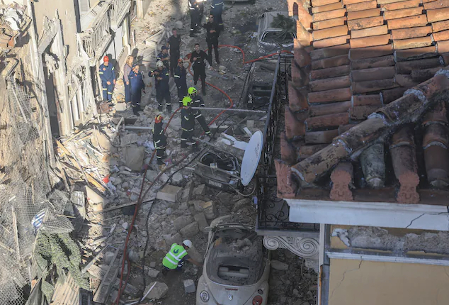 Tragedie în Atena: Au fost găsite cadavrele a doi turiști după prăbușirea unui imobil în cartierul Plaka
