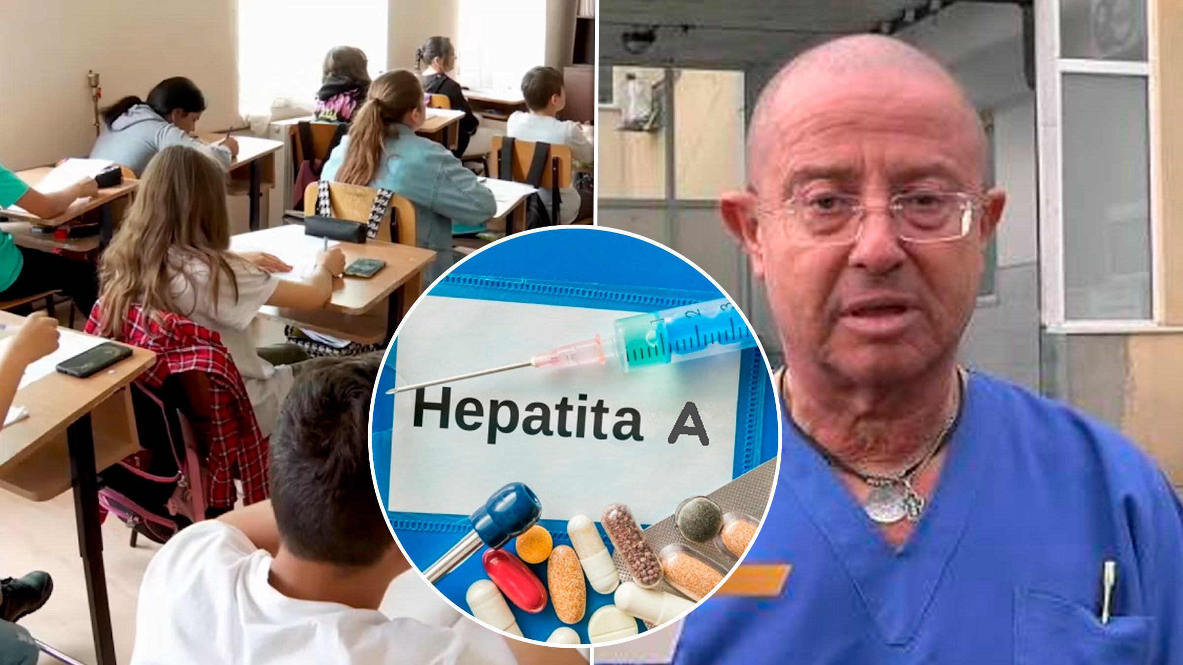 Focar de hepatită A la o școală din Iași: patru elevi confirmați cu virusul