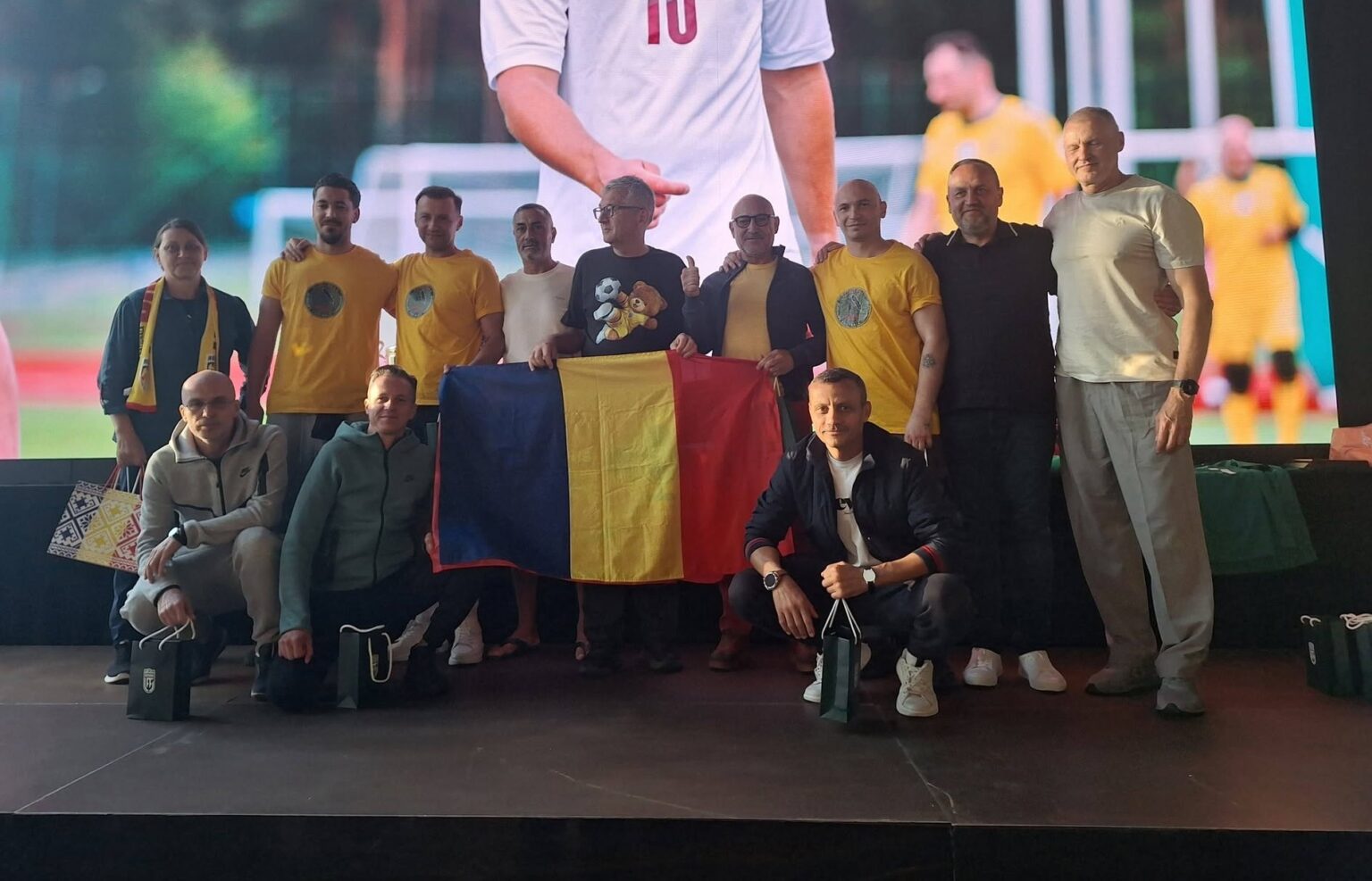 Ucraina a câștigat turneul de fotbal Euro Cup Media, echipa României obținând cinci victorii