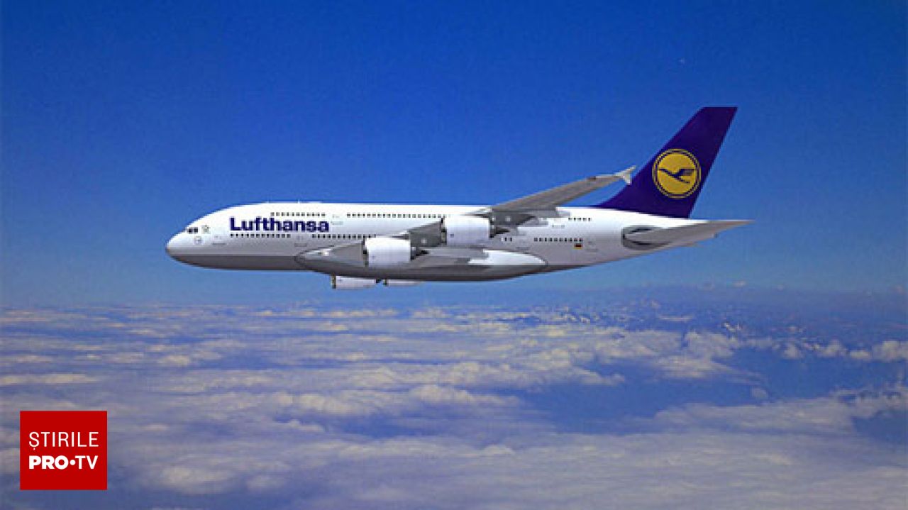 Incident cu baterie externă pe un avion Lufthansa: echipajul a declarat urgență și a aterizat la Lyon