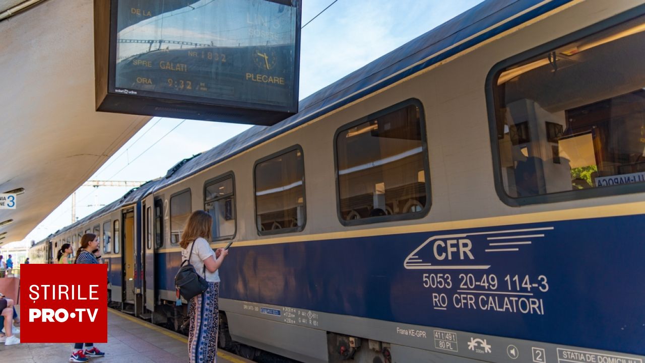 Studenții beneficiază de reduceri de până la 90% la biletele de tren, explică CFR Călători