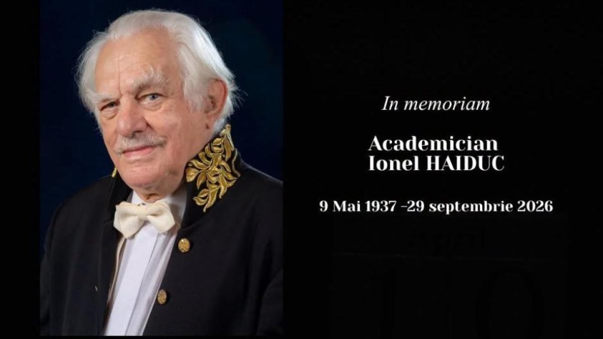 A murit Ionel Haiduc, fostul președinte al Academiei Române și o personalitate de referință a chimiei