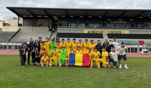 Echipa națională U18 a României a învins Turcia în cadrul Turneului celor 4 Națiuni