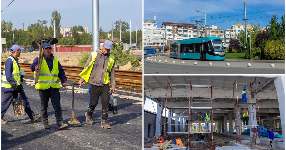 Cel mai mare depou de tramvaie din Galați este modernizat după peste 50 de ani de funcționare