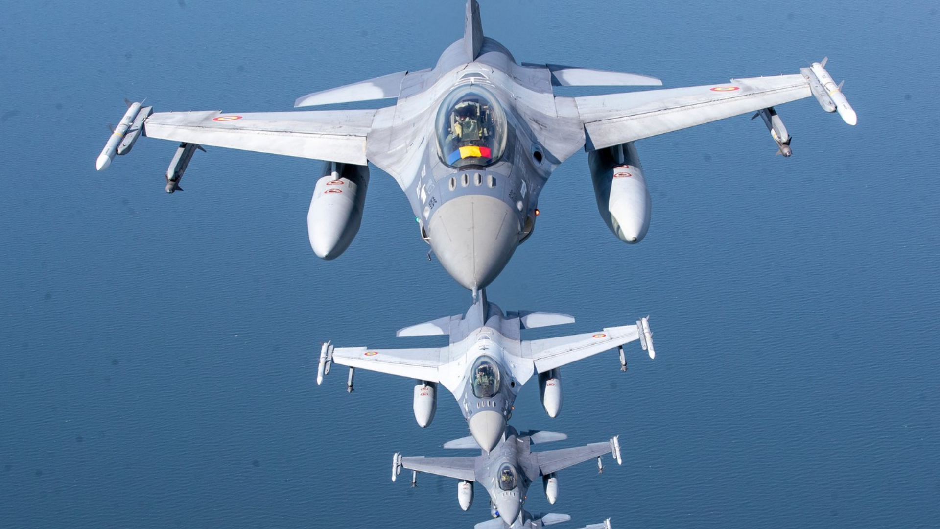 Mesaje RO-Alert și decolare de avioane F-16 după detectarea unor drone lângă Chilia
