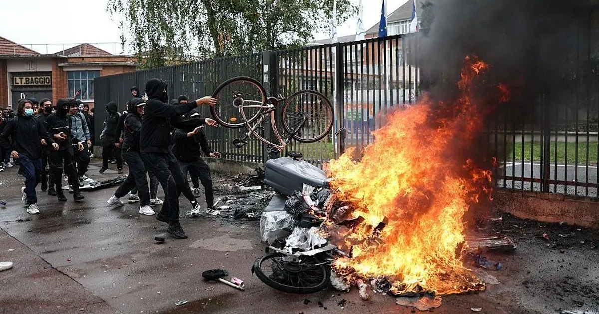 Violențe masive în școlile din Franța: sute de instituții afectate și zeci de răniți în urma protestelor