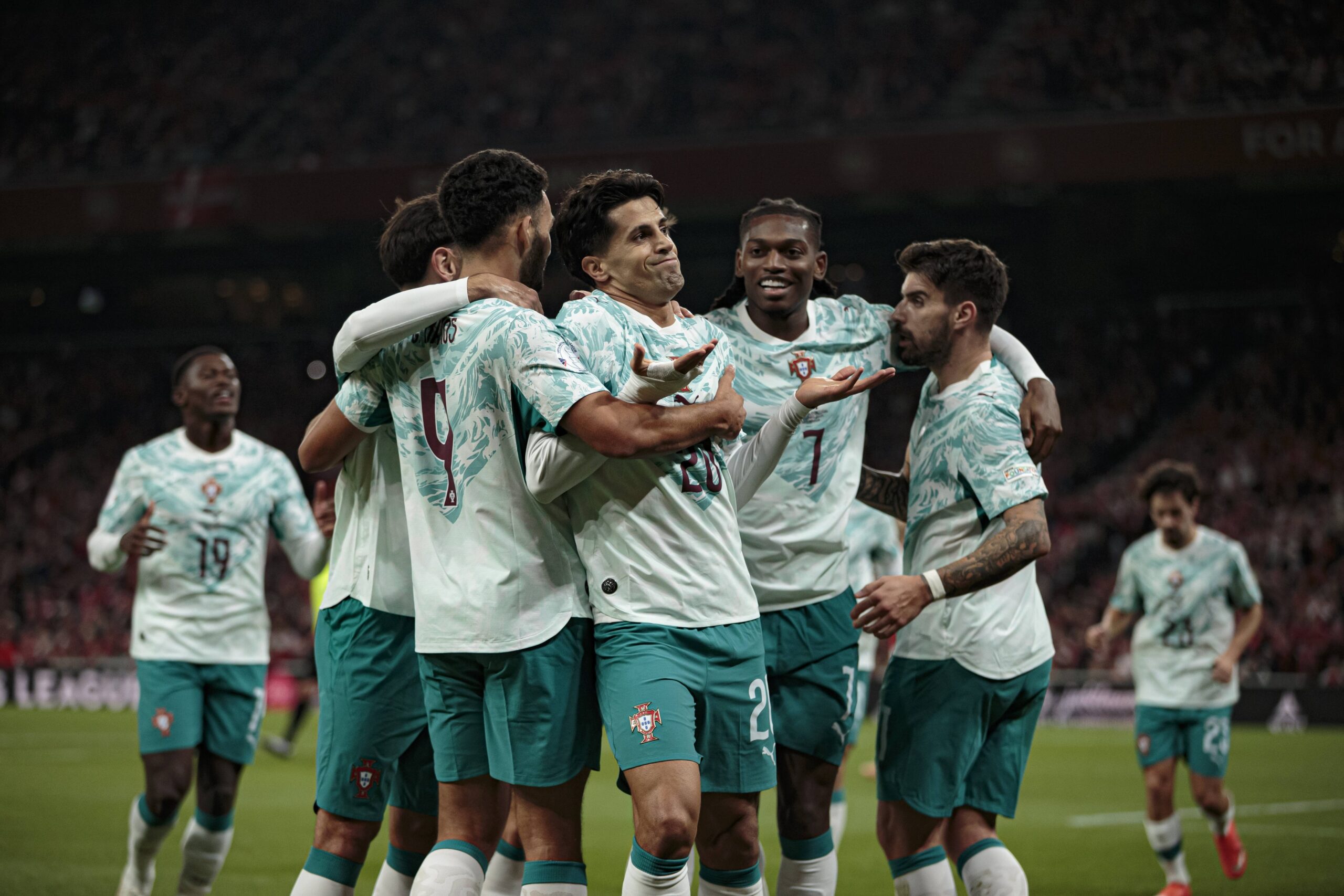 Portugalia a învins Danemarca cu 4-2 în prima partidă de la plecarea lui Cristiano Ronaldo din lot
