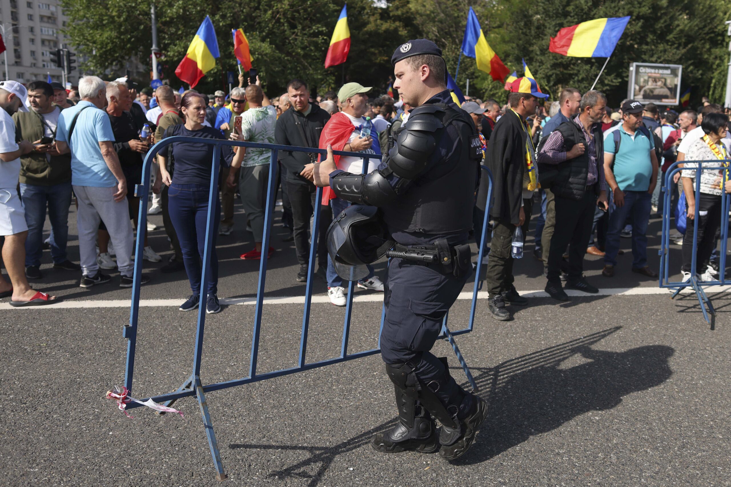 Restricții de circulație în centrul capitalei din cauza protestului fermierilor din Piața Victoriei