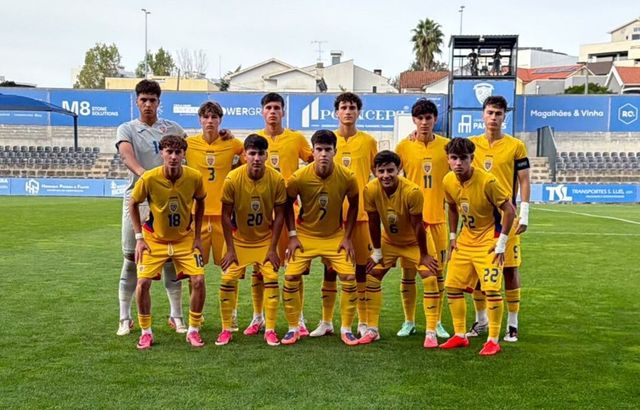 Echipa națională U18 a României a remizat cu Portugalia la Turneul celor 4 Națiuni