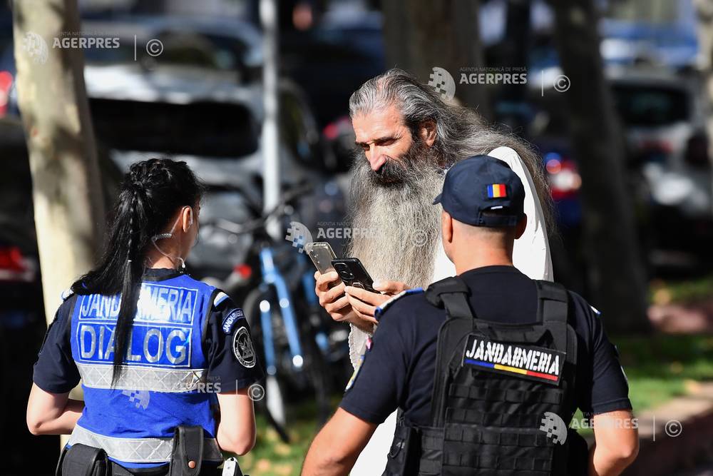 Cezar Avrămuță, cunoscut sub numele de Stegarul Dac, a fost reținut pentru ultraj