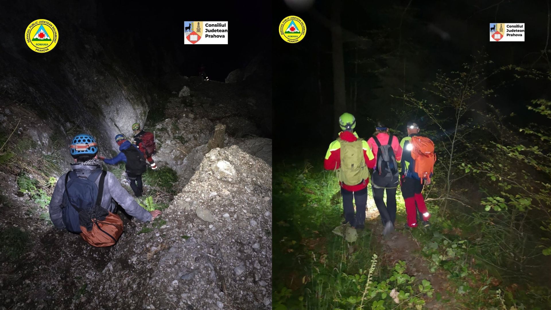 Intervenții de urgență pe traseul Jepii Mici: doi turiști au fost salvați de Salvamont Prahova