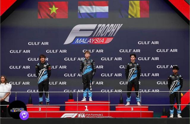 Podium istoric pentru România la Sepang: David Cosma Cristofor a urcat pe treptele ierarhice în Malaysia
