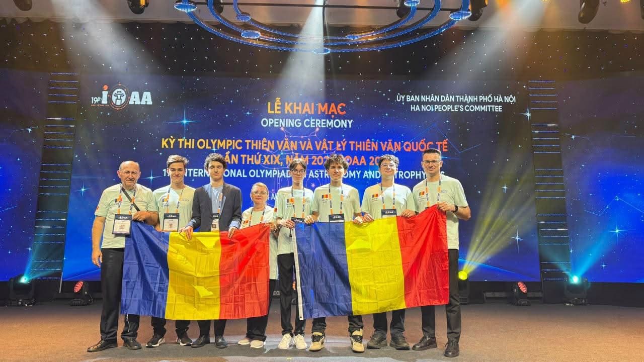 Performanță pentru România la Olimpiada Internațională de Astronomie și Astrofizică din Vietnam
