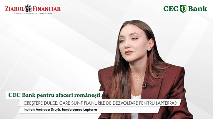 Lapterra, afacerea condusă de Andreea Druță, vizează dublarea cifrei de afaceri la 12 milioane de lei