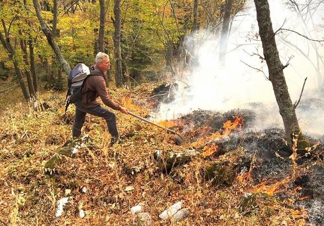 Lupta cu flăcările în Parcul Național Domogled – Valea Cernei continuă cu forțe masive de intervenție