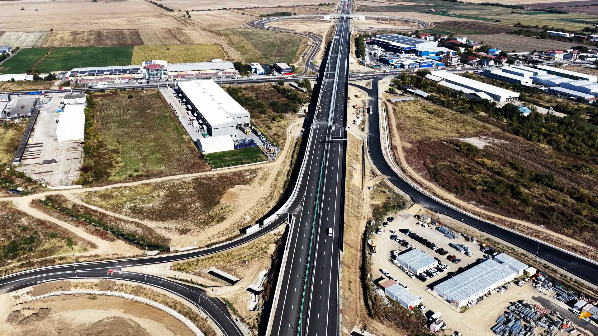 Lotul 3 Nord al autostrăzii A0 ar putea fi inaugurat la sfârșitul lunii octombrie
