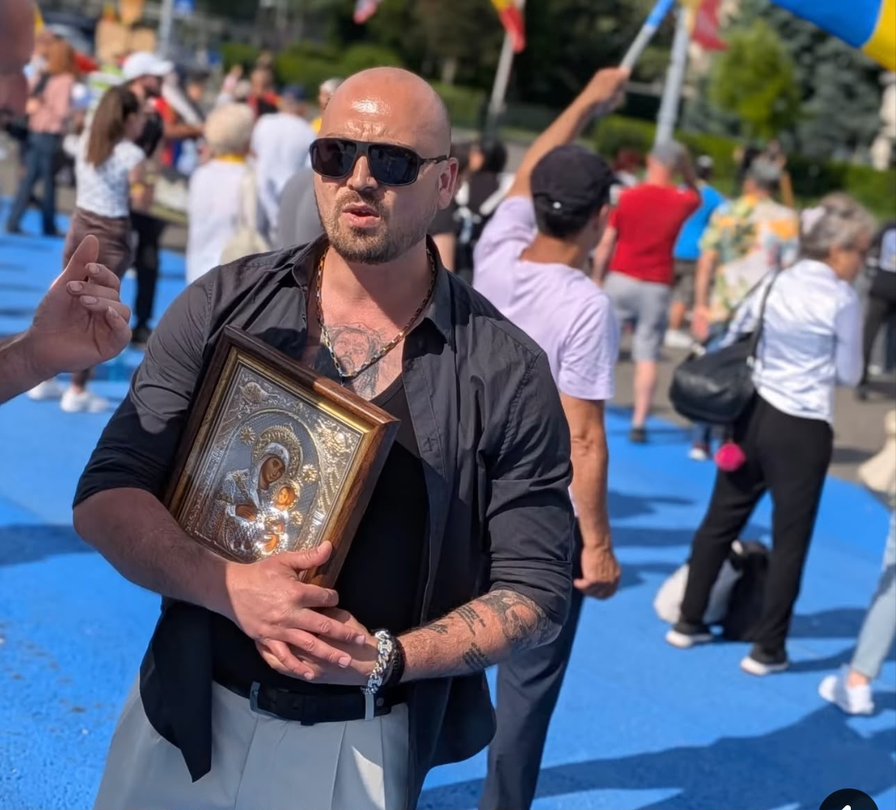 Ciprian Pamfile, cunoscut sub numele de „Lupul României”, a fost reținut după violențele din Piața Victoriei