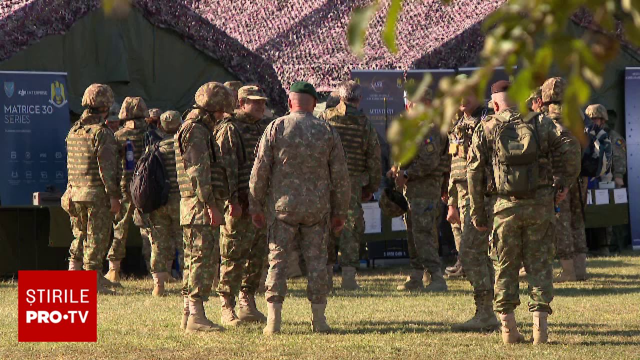 Exercițiu militar de amploare în București și Ilfov: 10.000 de rezerviști sunt instruiți