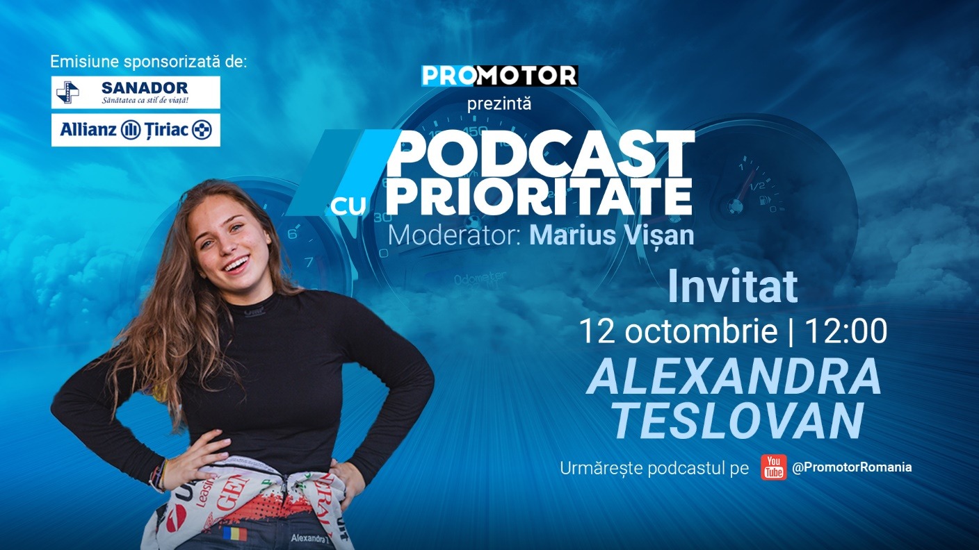 Alexandra Teslovan discută despre parcursul în motorsport și debutul în Campionatul European de Raliuri