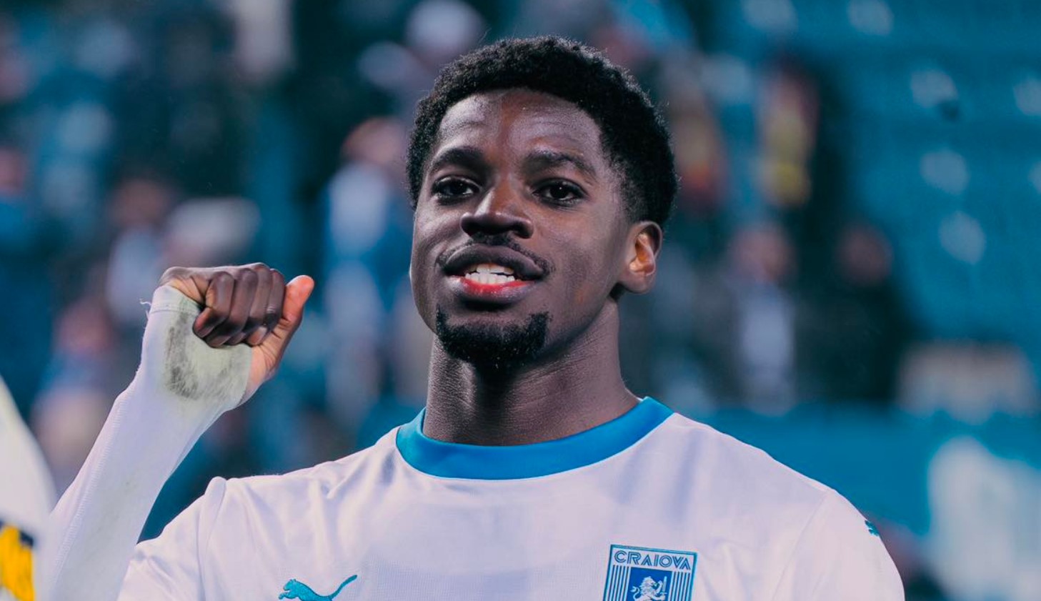 Steven Nsimba a refuzat oferta FCSB pentru a rămâne la Universitatea Craiova