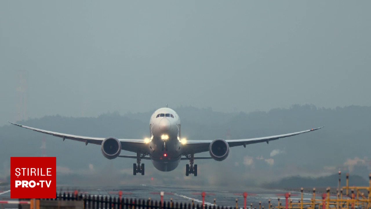 Alertă la aeroportul Otopeni: un avion cu 228 de pasageri a efectuat un aterizare de urgență