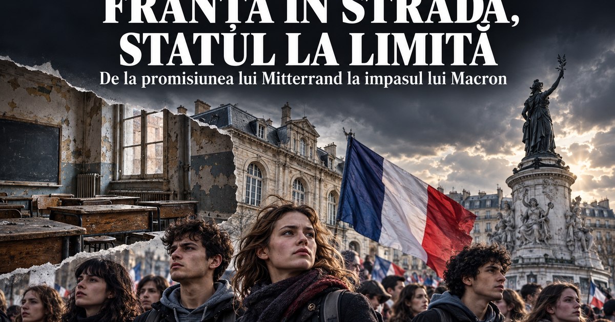 Protestele din Franța reflectă criza încrederii în statul social și capacitatea de finanțare