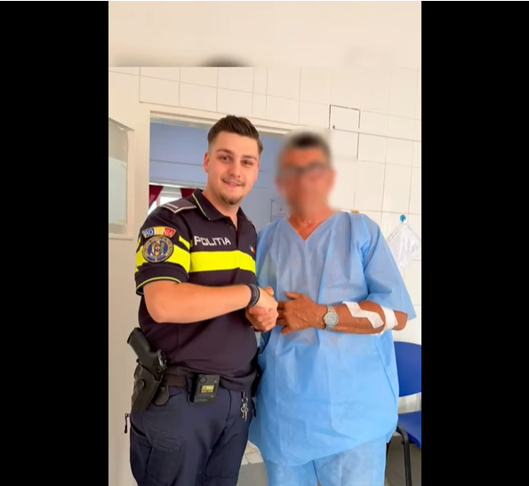 Un polițist din Argeș și-a întrerupt recitalul de muzică populară pentru a salva un bărbat din public