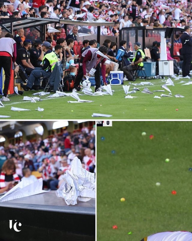 Meci de LaLiga suspendat după protestul suporterilor Rayo Vallecano împotriva proprietarului clubului