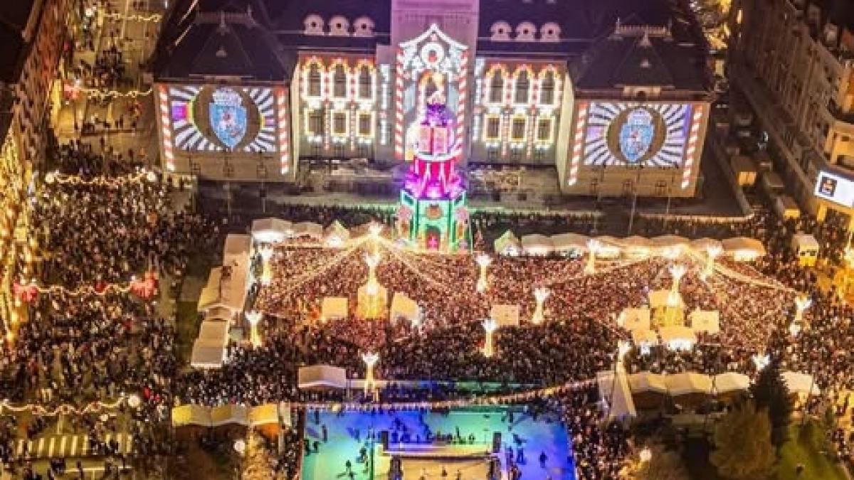 Craiova este numărul unu în Europa: Cel mai frumos târg de Crăciun pentru anul 2026