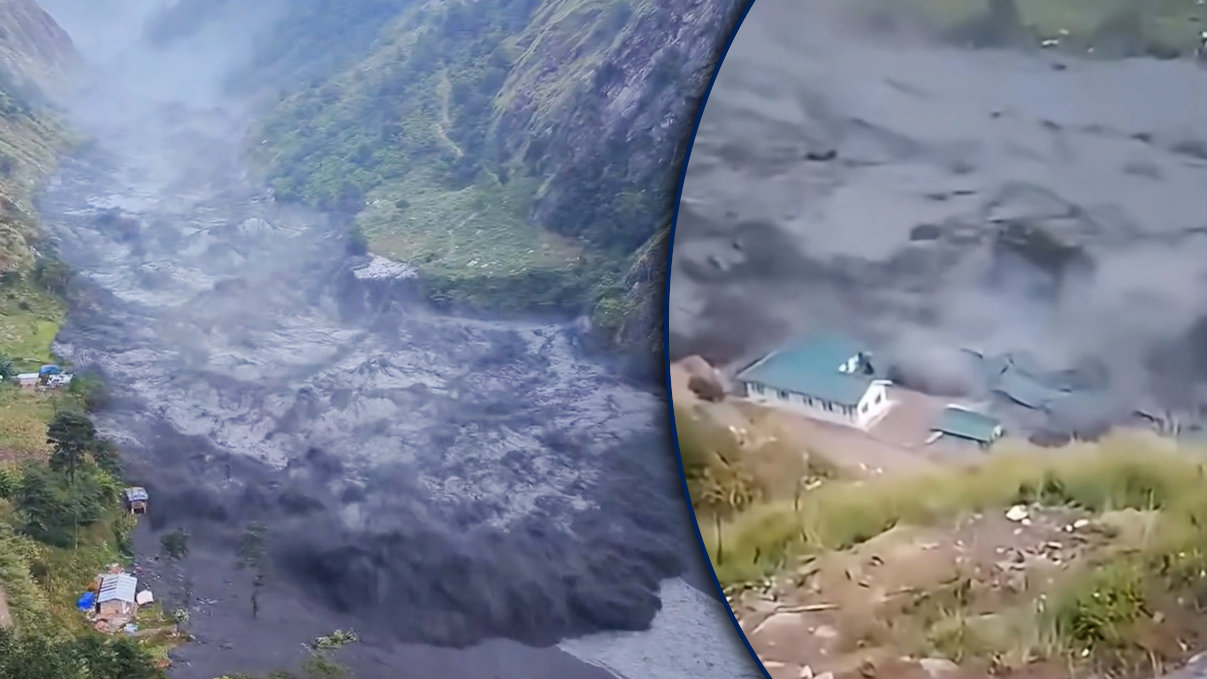 Viitură devastatoare în Nepal: zeci de locuințe distruse și persoane dispărute după inundații pe râul Budhi Gandaki