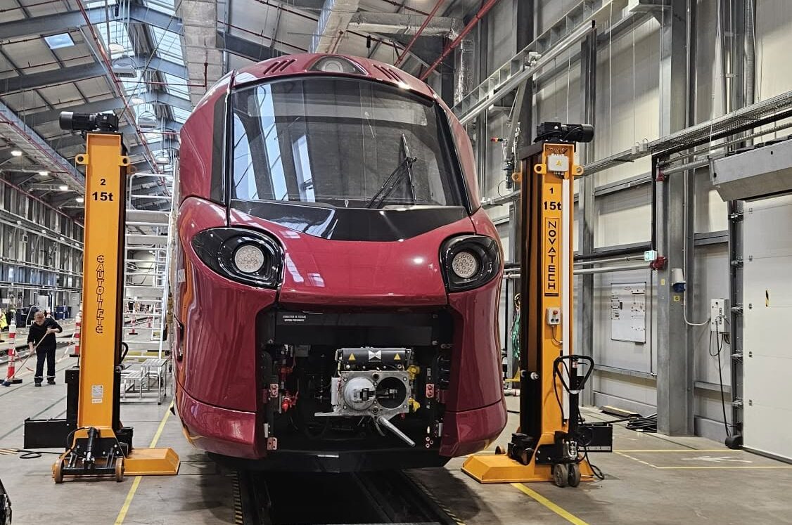 Două trenuri electrice Coradia Stream au fost recepționate preliminar în România