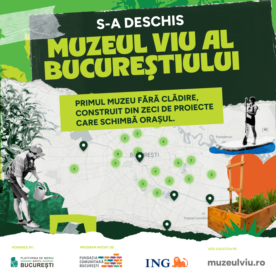 Muzeul Viu al Bucureștiului: o colecție de 68 de locuri din Capitală poate fi vizitată gratuit