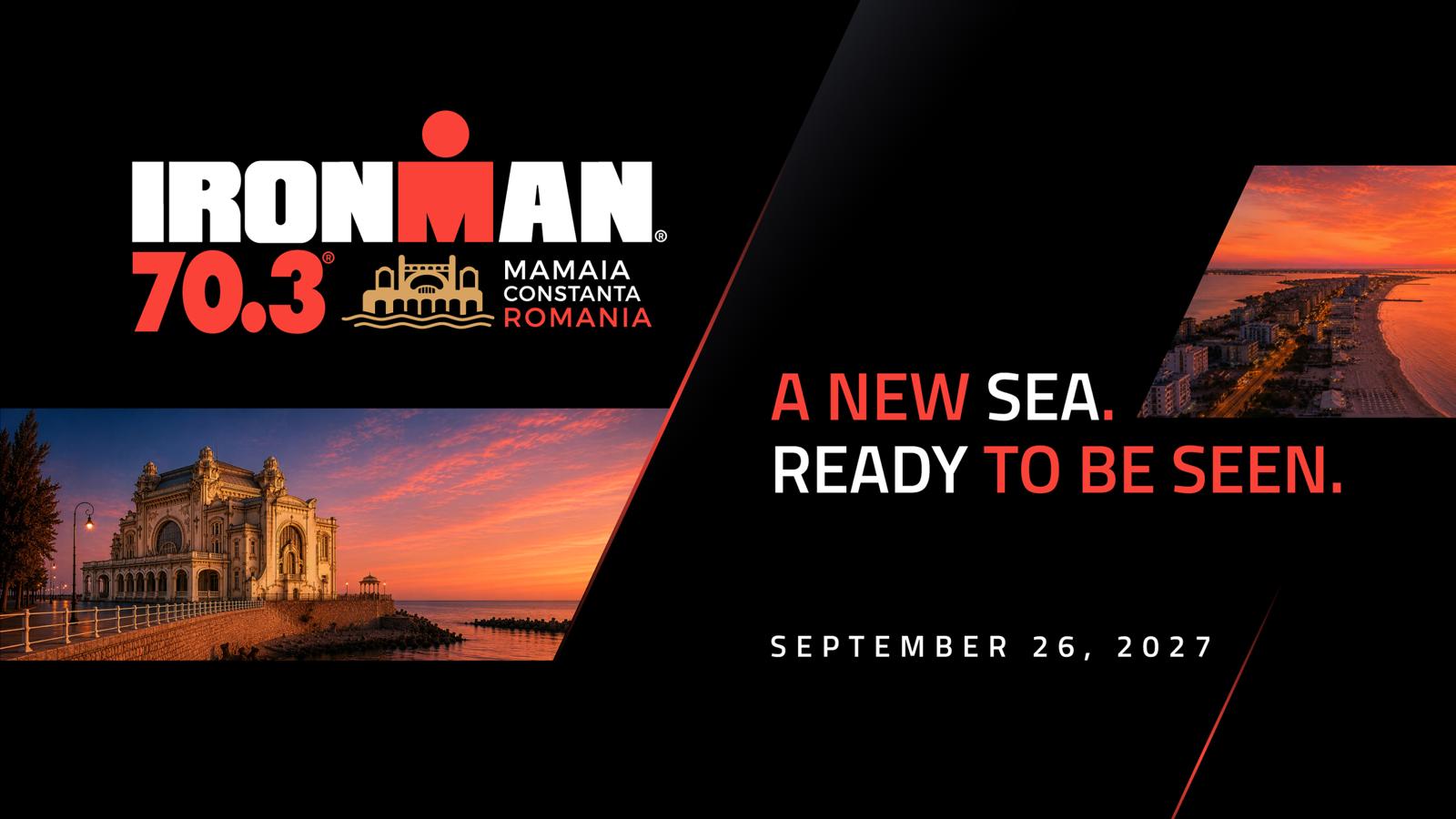 Mamaia și Constanța vor găzdui prima ediție a competiției internaționale IRONMAN 70.3 în 2027