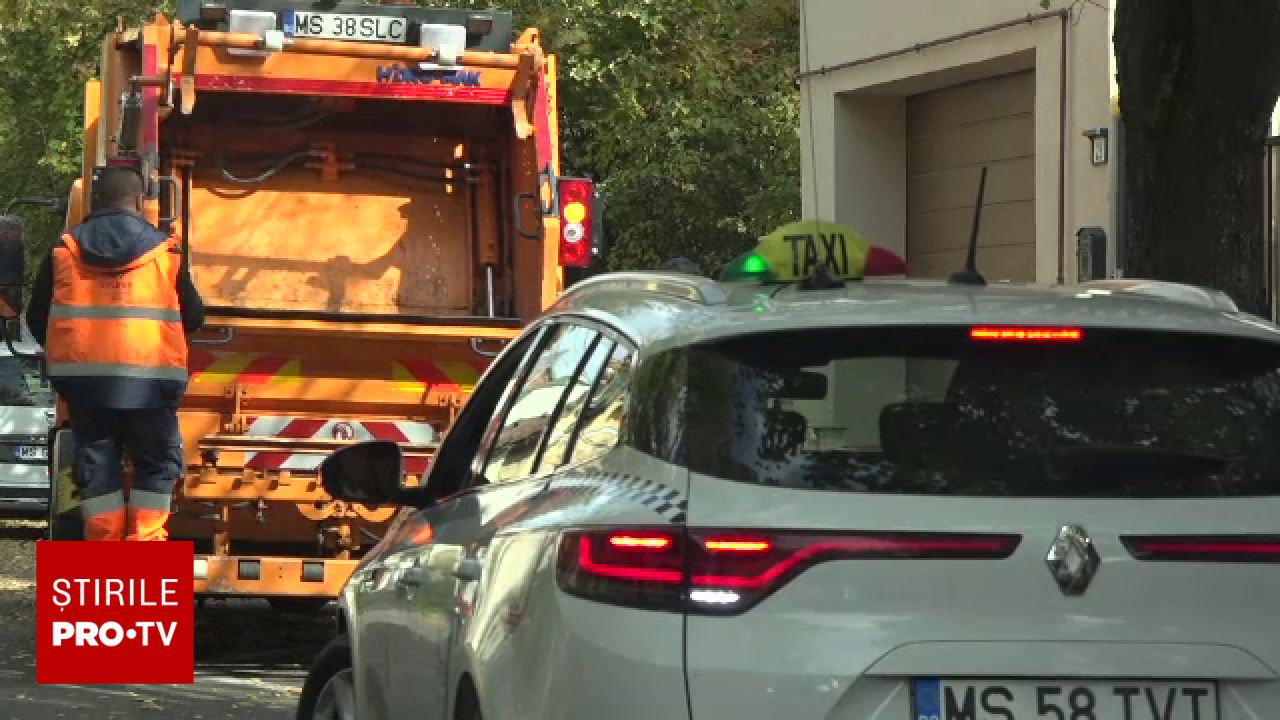 Șoferii din Târgu Mureș pot evita blocajele prin aplicația Waze, datorită mașinilor de gunoi monitorizate