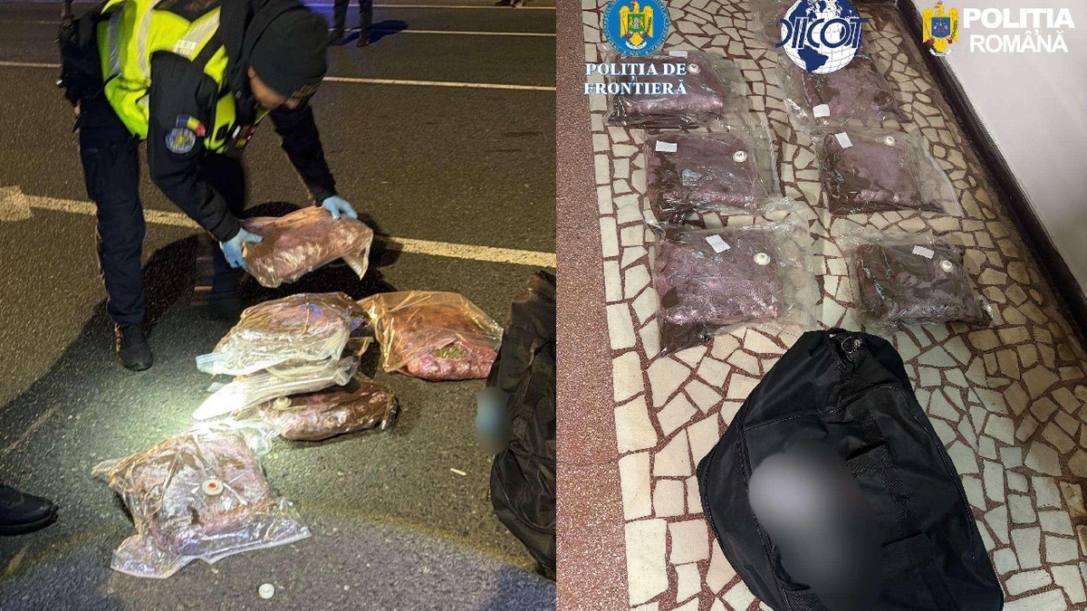 Tânăr de 21 de ani reținut la vama Nădlac cu peste 7 kilograme de canabis din Spania